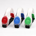 Miniatyrbillede 4 af 5: 4 stk. Blå Luminescerende LED Ride Silikon BH Natløb Flash Natkørsel Fluorescerende Rør Sele