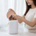 Miniatyrbillede 4 af 5: 2,8 L Mini Bærbar Automatisk Vaskemaskine, Beskidt Tøjvask Bærbar Automatisk Vaskemaskine (Hvid)