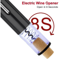 Miniatyrbild 5 av 5: USB Laddningsbar Elektrisk Korkskruv Automatisk Flasköppnare Laddningsbar Elektrisk Flasköppnare Professionell Korkskruv Champagneflasköppnare Present Id