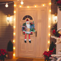 Miniatyrbild 5 av 5: Julkrans Julkrans Julgran Trädgård Framdörr Dekoration God Jul Hängande Krans Ornament