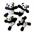 Pikkukuva 1 / 4: 1 kpl Söpö pehmeä pehmo Panda jääkaappimagneetti tarrat