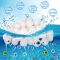 Miniatyrbillede 3 af 5: 1,5 lb Pool Filterkugler Pool Filtermedie til Swimmingpool Sandfiltre (Svarer til 50 lb Pool Filtersand), hvid