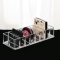 Miniatyrbillede 1 af 4: Akryl Gitterboks Kosmetik Display Stativ Diverse Opbevaringsboks Vaskesvamp Holder Ziplock Pose Organiser