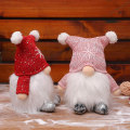 Miniatyrbillede 4 af 5: Lysende Pludselig Elf Legetøj Julegave Batteridrevet Vinter Desktop Jul Rosa