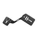 Miniatyrbillede 3 af 5: Andoer Universal Aluminium Beslag Holder til Kamera Speedlite Flash Lys med 1/4\" Skrue til Canon Nikon Sony DSLR Kameraer