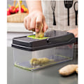 Miniatyrbillede 3 af 4: Multifunktionel Rivning, Terningformet Skæring og Skæring Artifactpots Pans Sæt Køkken Gadgets Madvarer Utensi