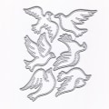 Miniatyrbilde 1 av 5: 6 stk/sett Fugler Metall Stanseskjærer 4,7 x 3,7 tommer DIY Dyrestanser for Kortlaging og Scrapbooking Juler Stanseskjærer