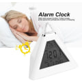 Miniatyrbild 3 av 5: Alarmklocka C, LED-växlande Digital LCD Alarmklocka C Bord C Bordsskiva