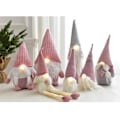 Pikkukuva 4 / 5: Joulutomu Ornamentti Käsintehty Ruotsalainen Tomte Nuken LED-Valoilla Nenässä Skandinaavinen Tonttu Ornamentti Punainen