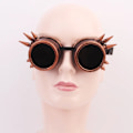 Miniatyrbilde 2 av 4: Cyberpunk-briller, Retro, Romantikk, Steampunk, Piggtråd, Gummibånd, Karneval, Halloween, Mardi Gras, Temafest, 2 stk
