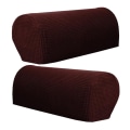 Miniatyrbild 5 av 5: 2 Par Stretcha Sofa Armstödsöverdrag för Fåtölj Armstödsöverdrag Skydda Baoblaze Sofa Armstödsöverdrag
