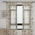 Miniatyrbilde 1 av 5: Ganska trykte Butterfly Sheer Gardiner Polyester Sheer Gardiner