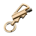 Miniatyrbillede 4 af 4: Permanent Nøglering Metal Forever Tændstik Lighter Vandtæt Udendørs Camping Nød Survival