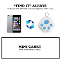 Miniatyrbild 3 av 5: Smart GPS-spårare med Bluetooth-stöd, Anti-Lost-larm, Lokator