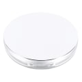 Miniatyrbilde 4 av 4: 2 stk Bærbare Løspudderbokser Kosmetikkboks Pudderetui Med 2 stk Pudderpuf Sølv 7,5x7,5cm Silver 7.5x7.5cm