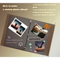 Miniatyrbillede 1 af 4: Personligt fotoalbum i læder, scrapbog, håndlavet gør-det-selv