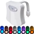 Miniatyrbild 1 av 2: Motion Sensor LED Toilet Night Light 8 Colors