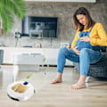 Miniatyrbilde 5 av 5: Stor Støvsugerrobot for Hjemmet - Intelligent Mobil Suging, Feie, Dra, Spray og Desinfeksjon - Alt-i-ett
