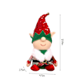 Miniatyrbild 3 av 5: Jultomte Docka, Julsamling Figuriner, Födelsedagspresent Maskintvättbar 12,5 tum Hög Röd