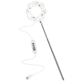 Miniatyrbillede 1 af 5: 150w Vækstlys Lm281b+ Chip Hjemmeplante Vækstlampe Kompatibel Med Indendørs Havebrugsfrøplanter Dc 5v Led Vækst