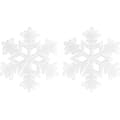 2 Christmas Snowflakes