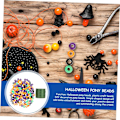 Miniatyrbild 4 av 5: Julgransprydnader 1 Set Halloween Ponypärlor Plastjuveler Halloween Pärlor Färgglada Smycken Halloween Dekoration