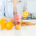 Miniatyrbild 5 av 5: Light Direction Bärbar Juicer USB Laddning Mini Juicer Fruktjuicer Rosa