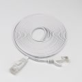 Miniatyrbillede 2 af 5: RJ45 Ethernet Netværks LAN-kabel Flad Patch Router Interessant Lot Hvid 3m White 3m