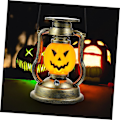 Miniatyrbillede 3 af 5: 1 stk Halloween Jack-o-Lantern Lysende Jack o Lantern Lysende Lanterner Halloween Græskar Bordlampe LED Solcellelys Udendørs
