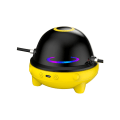 Miniatyrbillede 1 af 4: Børnelegetøjslys med Bluetooth-musik Genopladelig Husholdnings Multifunktionelt Børneautomatisk Yellow