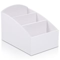 Miniatyrbilde 1 av 3: Sukkerpakker Kaffe Kaffe Tilbehør Caddy Kaffe Krydder Organizer Kaffepose Organizer Kaffe Bar Organizer Hvit 12.5X8.5X9CM