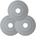 Pikkukuva 1 / 2: 3 kpl Höyrymoppi Mikrokuitumoppipäät Pyörivän mopin vaihtopää Moppinarupää Moppipään täyttöpakkaukset Harmaa 24,5 x 24,5 cm