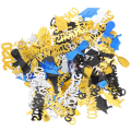Miniatyrbillede 1 af 5: 2 Pakker Festbord Dekoration Graduation Sequins Graduation Party Stuff Kit Graduation Party Midtpunkt 3.4X1X0.1cm