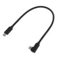 Miniatyrbilde 1 av 5: USBC til USBC Kabel Type C til Type C Hurtiglading Rett / Rett Vinkel