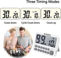 Miniatyrbild 2 av 5: Multifunctional Digital Timer, Interval Timer for Increased Productivity, Countdown Timer for Various Activities, Memory Function for Users