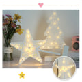 Miniatyrbillede 3 af 5: Led Stjerne Bordlampe 29 Cm Bordlampe Vindue Dekoration Stjerne