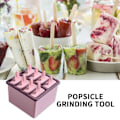 Miniatyrbild 4 av 5: Popsicleformar 8 Håligheter Isglassformar För Fest Yoghurt Juice Smoothies Pinnar Hemgjorda Popsicle