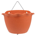 Pikkukuva 2 / 4: 1 kpl Mehikasvien Ruukku Yksinkertainen Luova Puutarhanhoidon Ruukku Seinälle Ripustettava Kukkaruukku Punainen 24X17CM Red 24X17CM