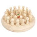 Miniatyrbilde 2 av 3: 1 Sett Sjakksett Minne Sjakk Utdannende Sjakk Leketøy For Barn Assortert Farge 17x17cm