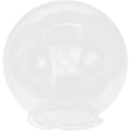 Miniatyrbillede 2 af 2: Stolpe Lampeskærm Globe Lysafdækning Udendørs Lysafdækning Pæredæksel Skærm Transparent 25X25X12CM