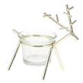 Miniatyrbild 2 av 5: Elegant Ljusstake i Hjortform, Ljusstake för Middag, Dekoration