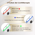 Miniatyrbild 4 av 5: EMS Gua Sha Facial Massager, Vibration and Heat, Anti-Wrinkle, Red/Blue/Green Light