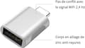 Miniatyrbilde 3 av 3: USB C til USB-adapter (2-pakning), USB-C til USB 3.0-adapter, USB-type