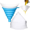Miniatyrbillede 1 af 4: Farvefilter, harpiksfilter, farvefilter, farvefilter, med 1 silikonefilter, silikone, blå, 12,5 x 10,5 cm