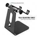 Miniatyrbillede 4 af 5: 270° Mobilholder til Skrivebord - Sort Sort Sort