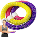 Miniatyrbild 1 av 5: Träningshopp Collapsible Hoop med mjuka fjädrar för viktminskning Hula Hoops