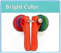 Miniatyrbild 3 av 5: Durable Wooden Spinning Top with Handle, Drawstring and String, Long-lasting Performance, Random Color Selection
