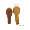Pikkukuva 3 / 4: 143 kpl Koristellut Garland Latex Valmistujaisilmapallojen Skenaarioasettelu Ilmapallotarvikkeet Valmistujaisjuhlat Tausta Coffee 10X5CM