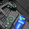 Pikkukuva 4 / 5: Auton MP3-soitin Sytytin U-levy Kortti Bluetooth Handsfree Puhelin Suuri Näyttö USB/PD Nopea Lataus