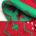 Miniatyrbild 5 av 5: Tomtehatt Julstickad Hatt Juldekoration Ullhatt med Pompom Höst Vinter